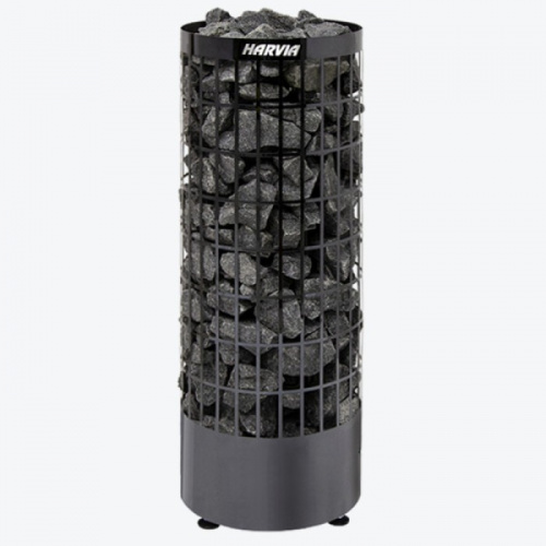 Электрическая печь Harvia Cilindro PC70E Black Steel без пульта