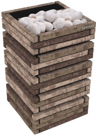 Электрическая печь для бани и сауны Sangens W12B Brick (Сангенс В12КИ Кирпич)