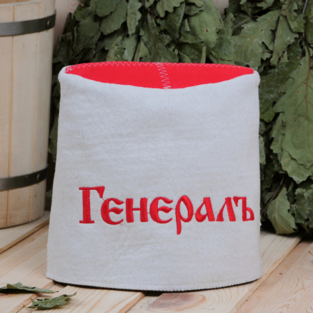 Банное изделие для головы П-ха "Генерал" (Рушер)
