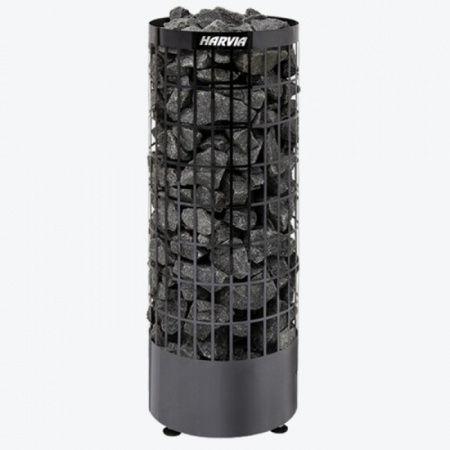 Печь для сауны Cilindro PC70E BLACK STEEL без пульта HARVIA