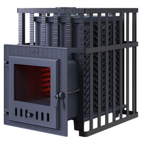 Печь банная GFS ЗК 25 (М) в сетке (Технолит)